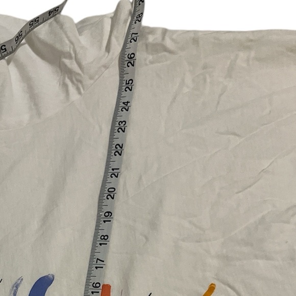 NWOT ATHLETA Morgan Harper Nichols Breathe Rest Rise T-shirt Wm 3X 100% Cotton - Picture 5 of 7